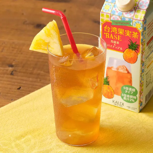 オリジナル 台湾果実茶ベース 烏龍茶＆パイナップル