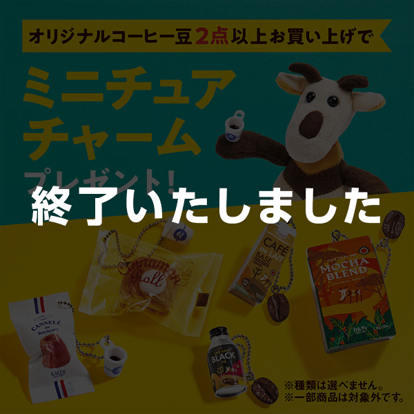 ミニチュアチャームプレゼント