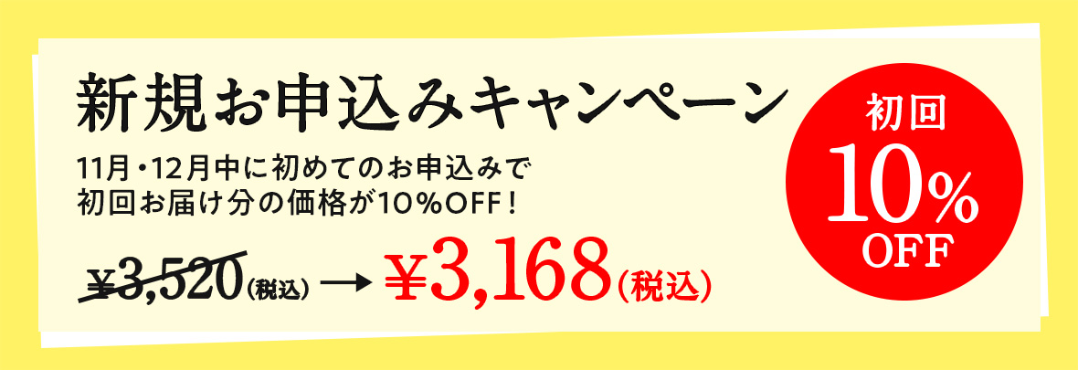 新規キャンペーンバナー