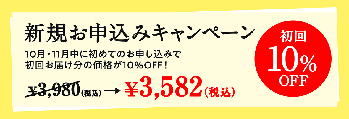 新規キャンペーンバナー