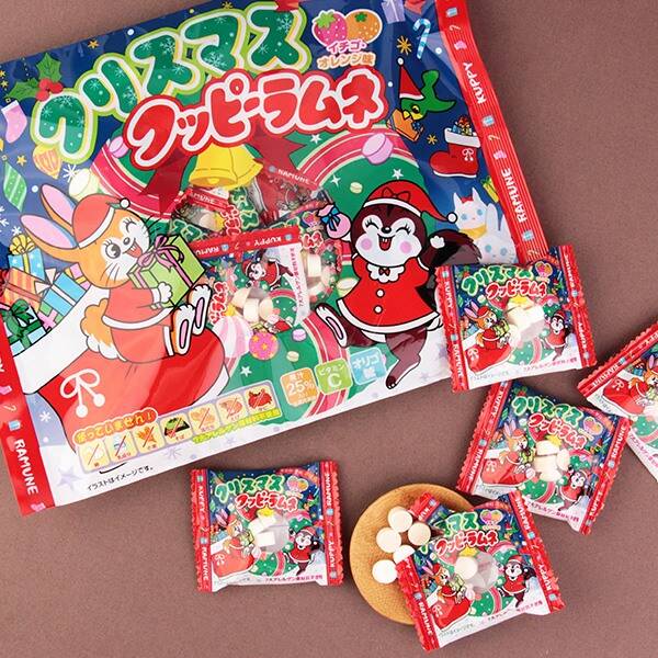 カクダイ製菓　クリスマスクッピーラムネ　92g【クリスマス】