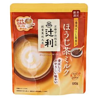 辻利　ほうじ茶ミルク　190g