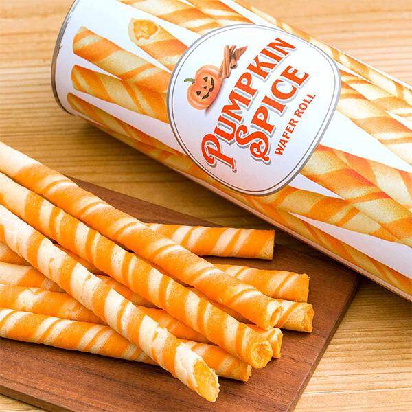 アガピ パンプキンスパイス ウエハースロール 150g