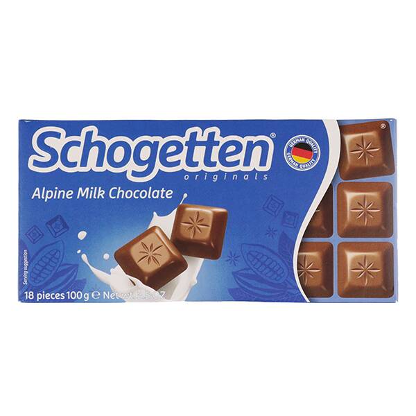 トランフ・ショゲッテン　ミルクチョコレート　100g