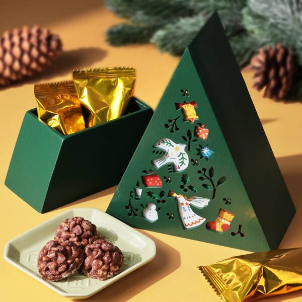 クリスマスウッドツリー　1個【クリスマス】