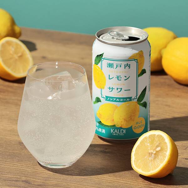 瀬戸内レモンサワー　ノンアルコール　350ml