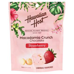 ハワイアンホースト　マカダミア　ストロベリークランチ　5個【賞味期限：2026/5/31】