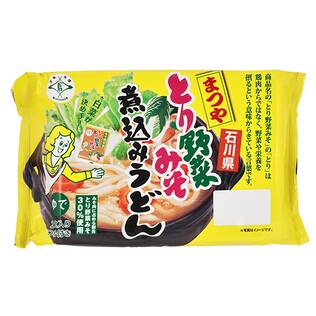 久保田麺業　まつや　とり野菜みそ煮込みうどん　2食入