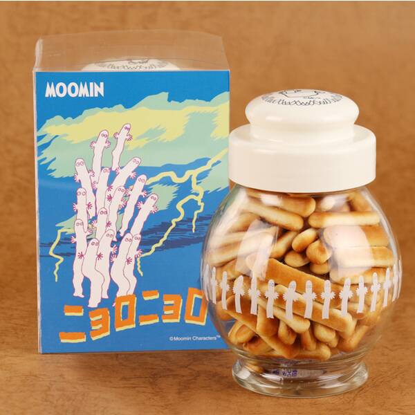 オンラインストア限定　ビスケット入りニョロニョロ地球びん　110g