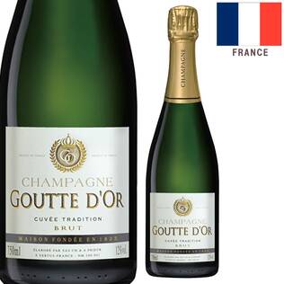 【お酒】シャンパーニュ　グート・ドール　キュヴェ・トラデション・ブリュット（白・発泡）750ml