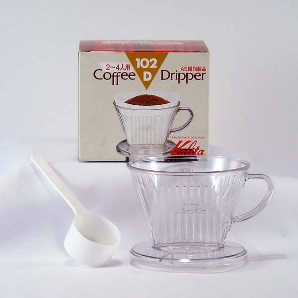 カリタ コーヒードリッパーD102（プラスチック） 2-4人用 - カルディコーヒーファーム オンラインストア