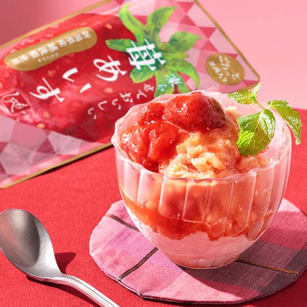 凍らせておいしい 苺あいす 90g - カルディコーヒーファーム