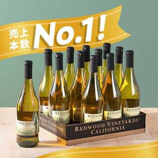 【お酒】＜12本＞レッドウッド　シャルドネ（白）　750ml