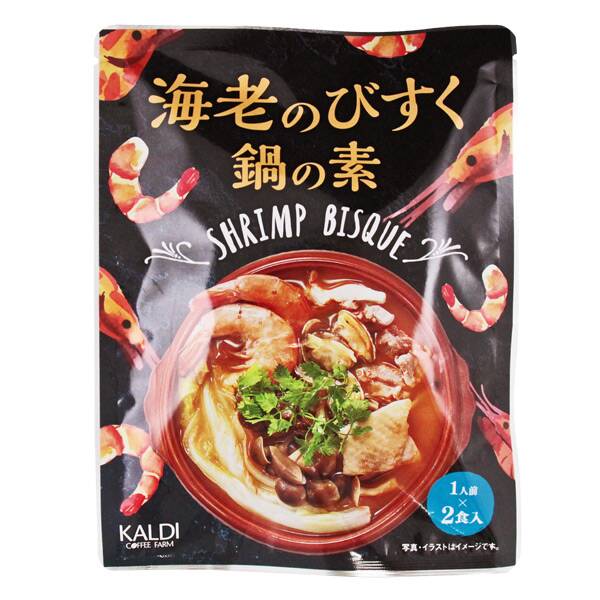 海老のびすく鍋の素　80g