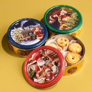 ヤコブセン　バタークッキー（ヴィンテージクリスマス）　150g【クリスマス】