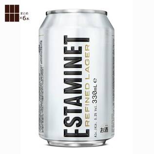 【お酒】エスタミネ　ラガー　330ml×6本
