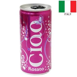 【お酒】スパークリング缶ワイン　チャオ　ロザート（ロゼ・微発泡）　200ml