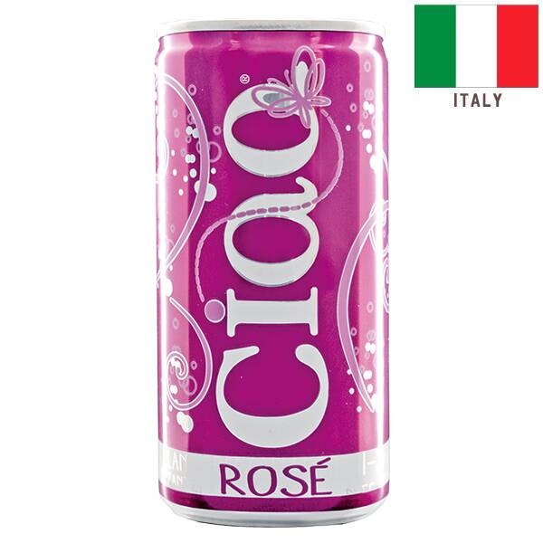 【お酒】スパークリング缶ワイン　チャオ　ロゼ（ロゼ・微発泡）　200ml
