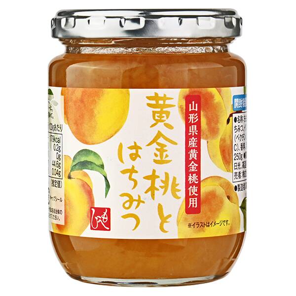 黄金桃とはちみつ　250g