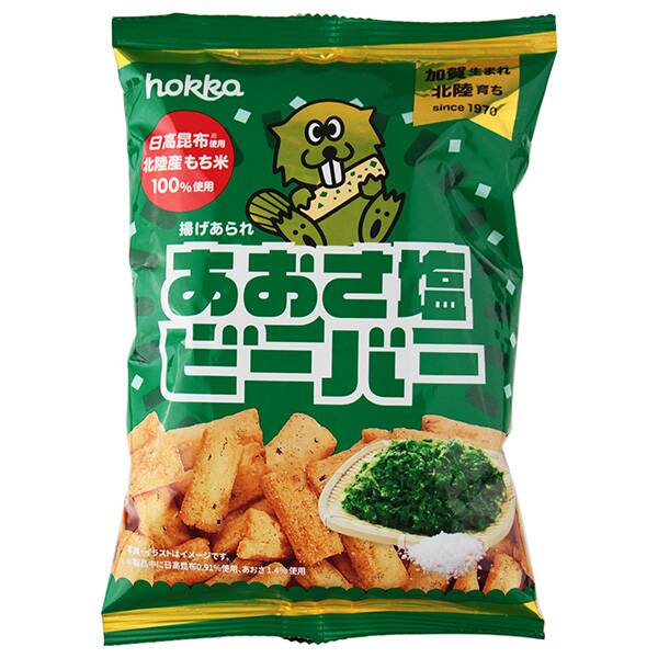 ホッカ　あおさ塩ビーバー　65g