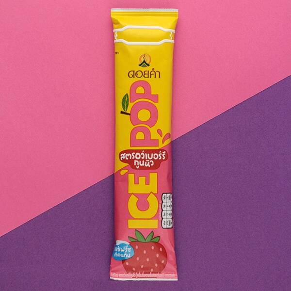 ドイカム　アイスポップ　ストロベリー　85ml（凍らせて食べるシャーベット）