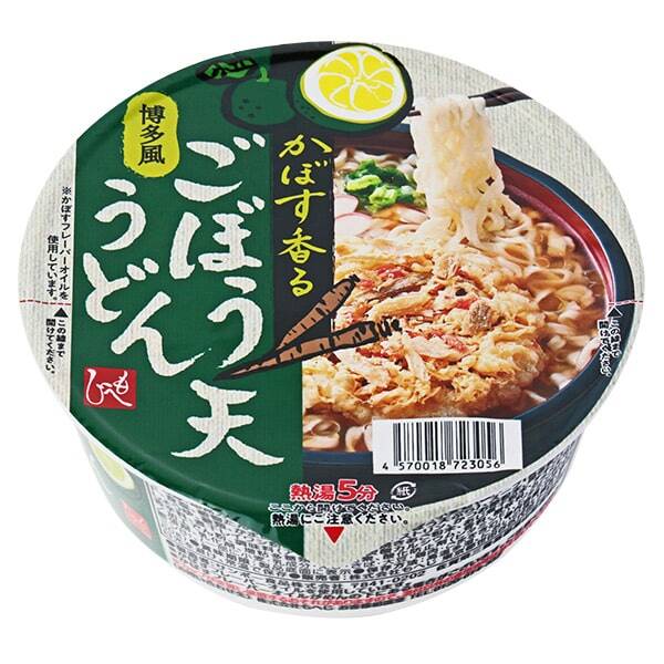 かぼす香る博多風ごぼう天うどん　90g