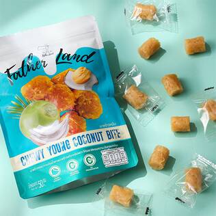 ファーザーランド　チューイーココナッツバイト　50g（個包装）