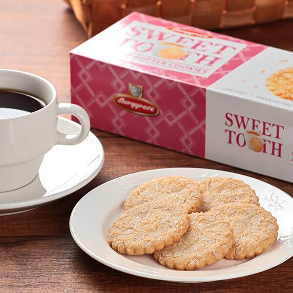ボルグレブ　スイートトゥース　クリスピーバタークッキー　200g