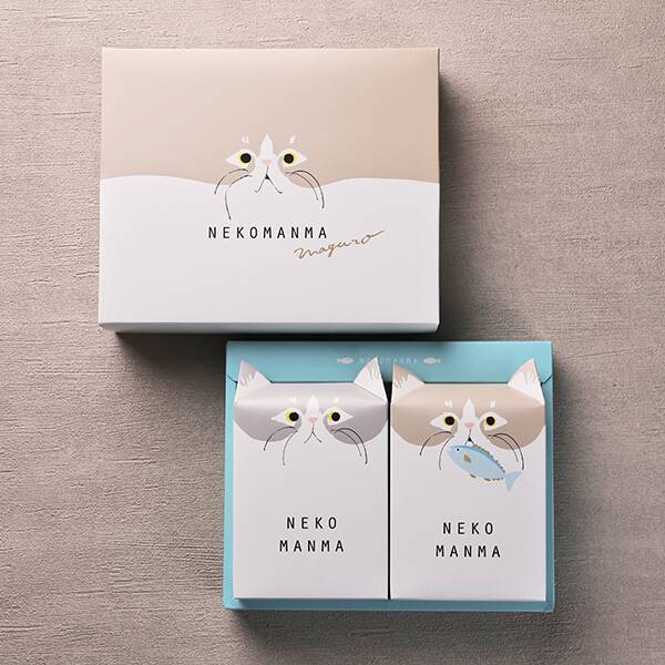 オンラインストア限定　ちきり清水商店　NEKOMANMA（まぐろ）　8p【賞味期限：2025/10/1】
