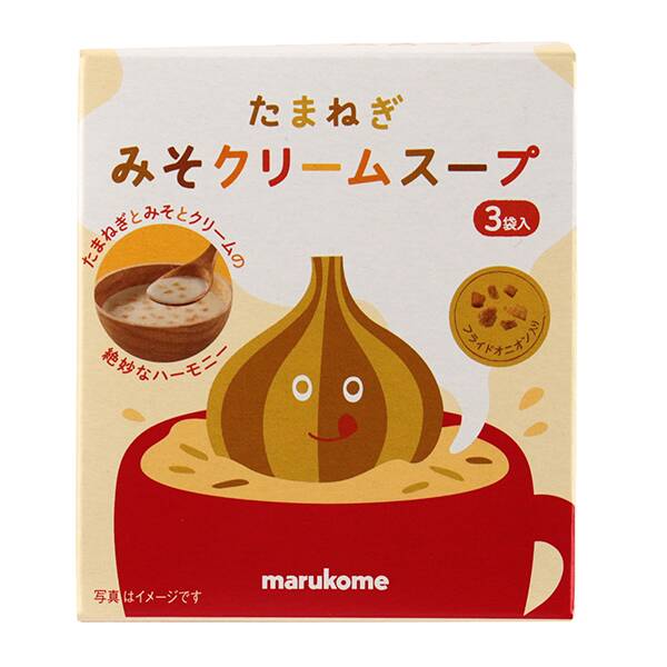 マルコメ　たまねぎみそクリームスープ　3食