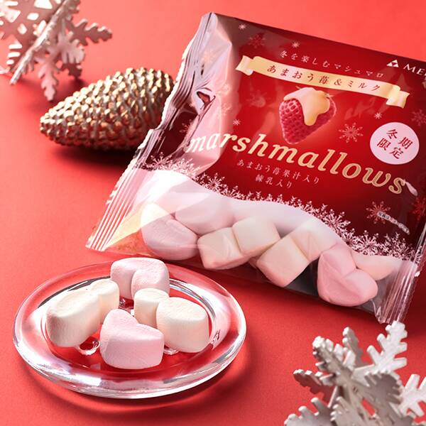 明治屋 あまおう苺＆ミルクマシュマロ 70g - カルディコーヒーファーム