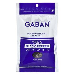 ギャバン　ブラックペッパー　ホール　100g