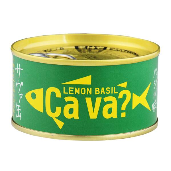 岩手県産　サヴァ缶　国産サバのレモンバジル味　170g