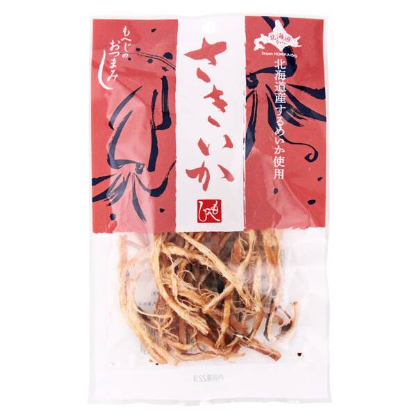 北海道から もへじのおつまみ さきいか 北海道産するめいか使用 g カルディコーヒーファーム オンラインストア