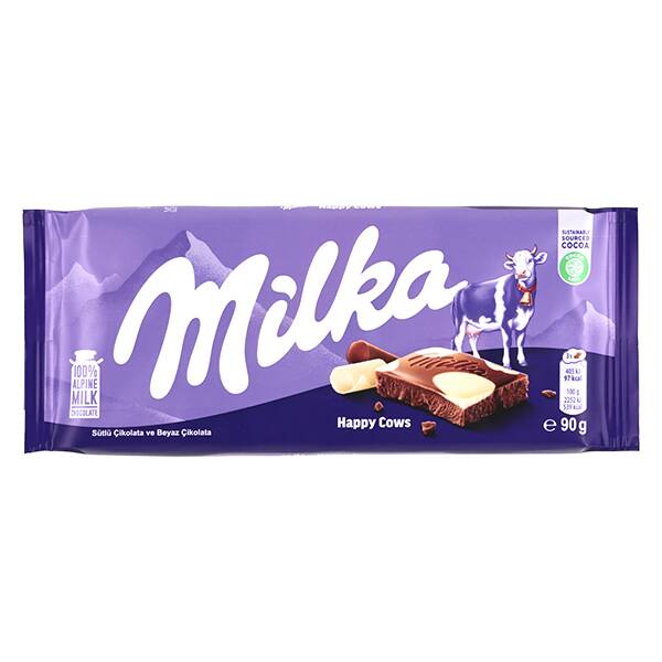 ミルカ　チョコレート　ハッピーカウ　90g