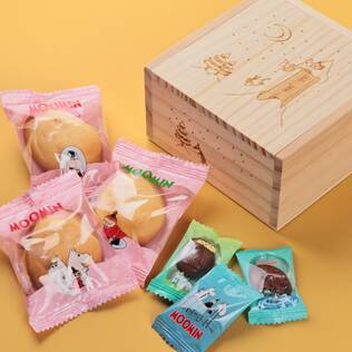 オンラインストア限定　ムーミン　ウッドボックス　1個【クリスマス】