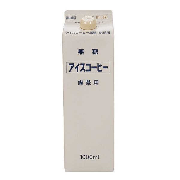 ティーランド　アイスコーヒー　喫茶用（無糖）　1000ml