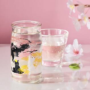 【お酒】純米吟醸　唐猫様サクラ　花の舞酒造謹製　180ml