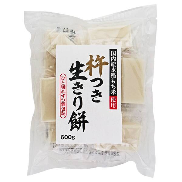 魚沼食品工業　杵つき生きり餅　600g