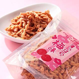 フライドパスタスナック　梅味　120g【賞味期限：2026/9/16】