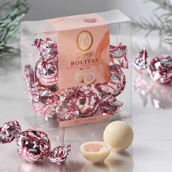 ガヴァルニー　ボリータスチョコレート　ホワイトストロベリー　6個