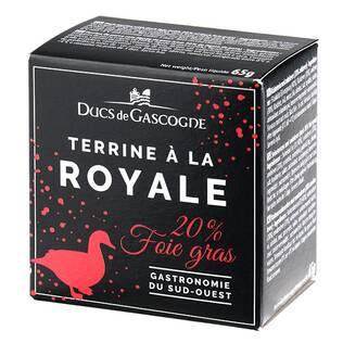 デュック・ドゥ・ガスコーニュ　ア・ラ・ロイヤル　フォアグラ入りポークテリーヌ　65g