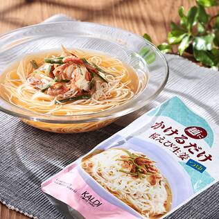 麺にかけるだけ　桜えび生姜つゆ　160g