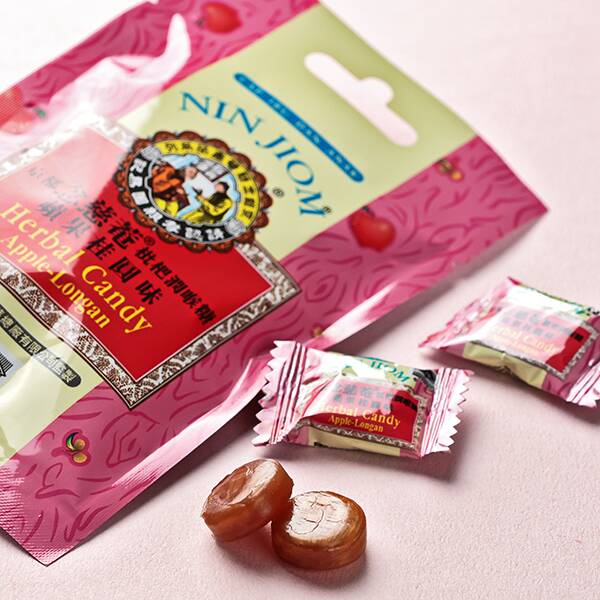 念慈菴（ニンジョム）　ハードキャンディ　アップル＆ロンガン味　20g