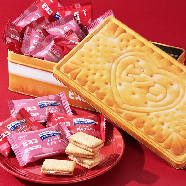 江崎グリコ　ビスコ　ギフトボックス　32p