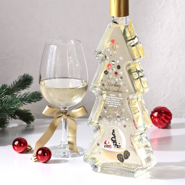 【お酒】モーゼル　クリスマス・ボトル　リースリング（白）　500ml【クリスマス】