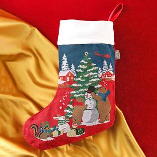 クリスマスソックス　2025　1個【クリスマス】