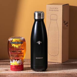 オンラインストア限定　ナチュロニー　カナディアンハニー＆ナチュロニー　ステンレスボトルセット