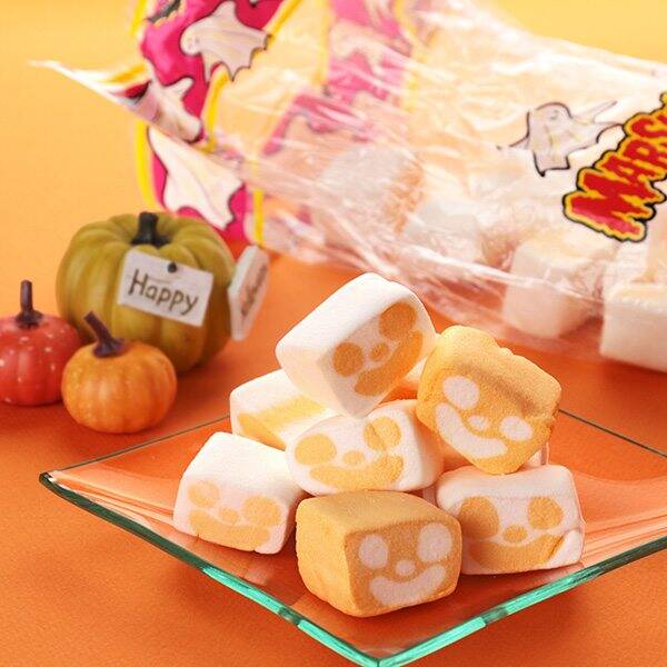 ミスターマロー　ハロウィンコーンバッグ　マシュマロ　175g【ハロウィン】