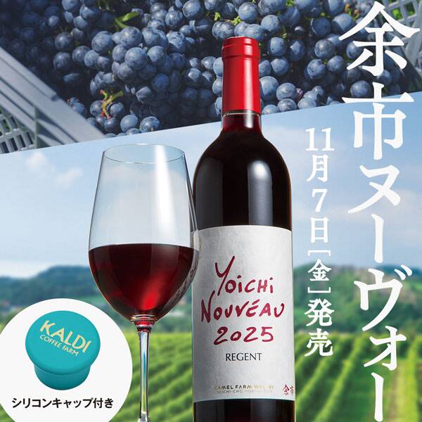 ＜11月7日発売＞【お酒】ヨイチヌーヴォー　レゲント2025（赤）　750ml